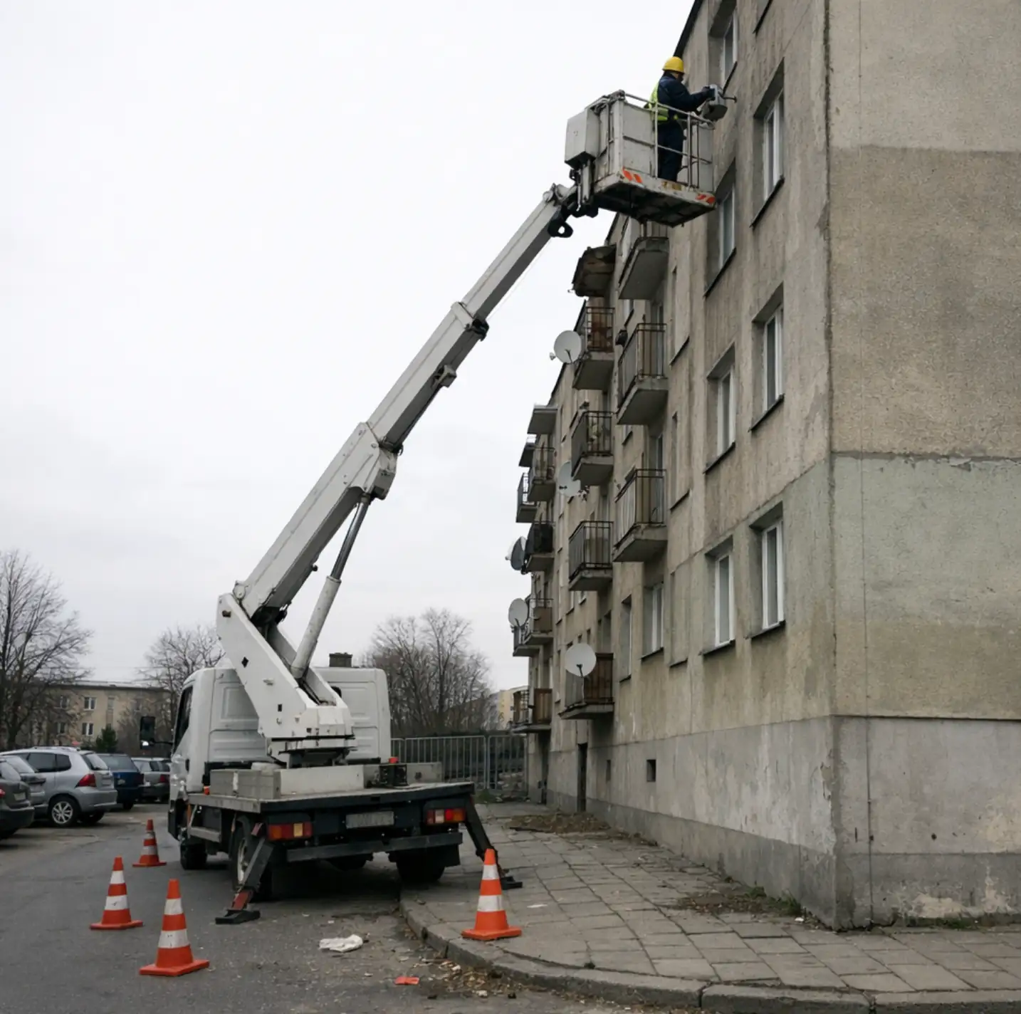 Podnośnik koszowy w Krakowie