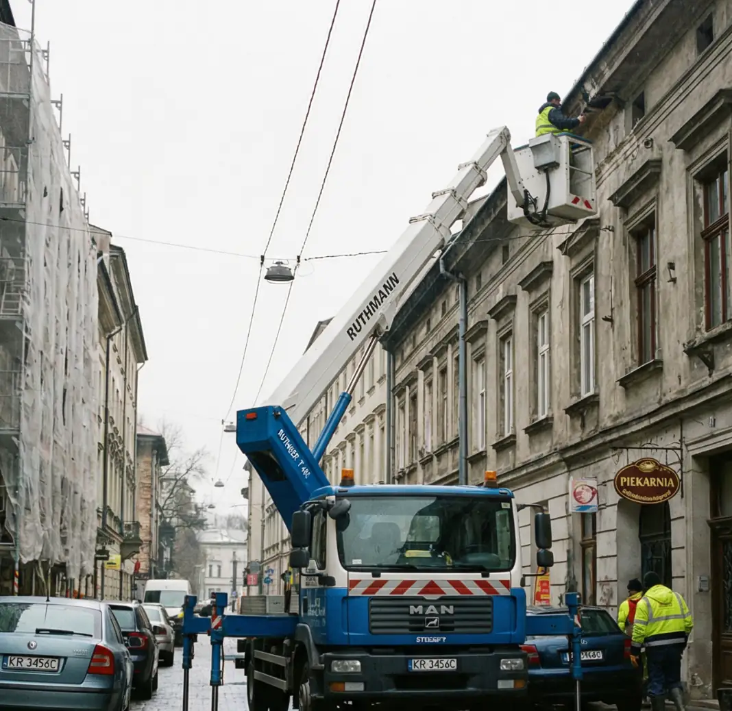 Podnośnik koszowy Wysoko24.pl Kraków